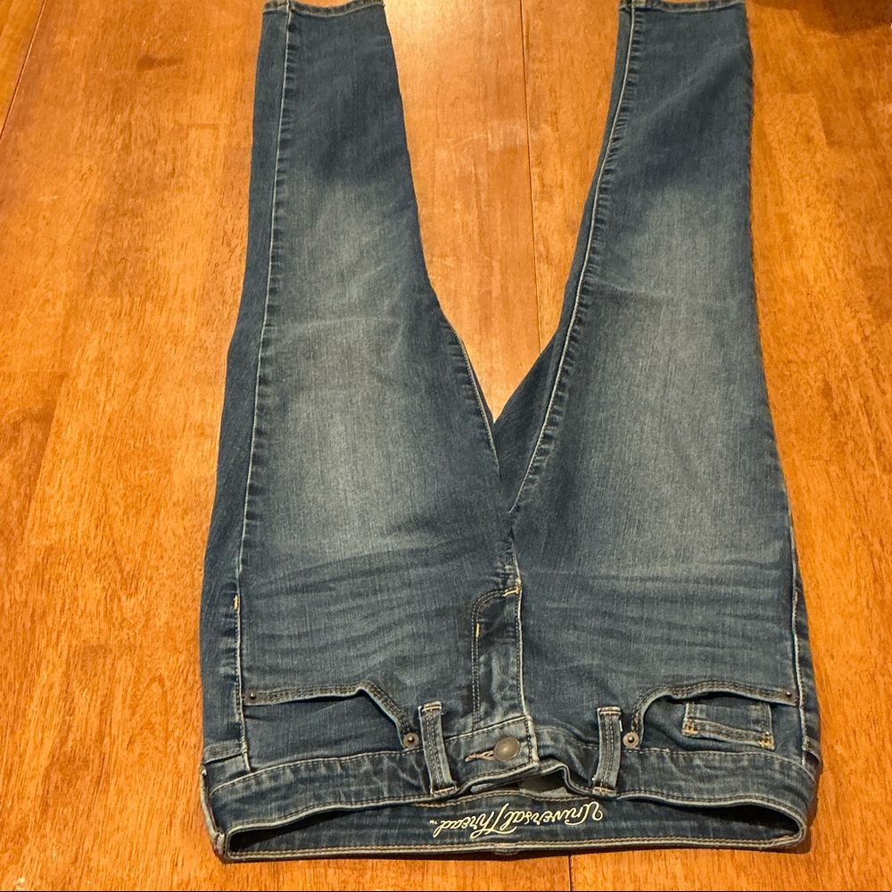 American Eagle Outfitters Dark Blue Skinny Jeans